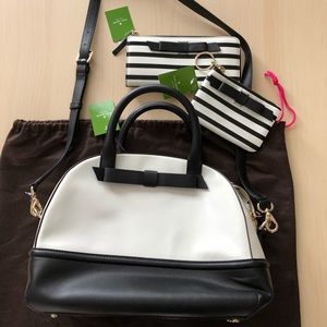 NWT Kate Spade Chelsea Park Porter Leather Handbag